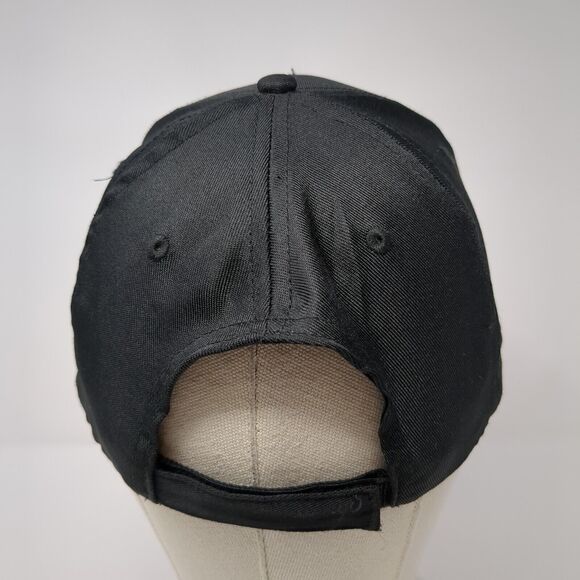 Grill Master Strapback Hat Black One Size Adjustable Embroidered 6 Panel Gertex - Picture 5 of 8